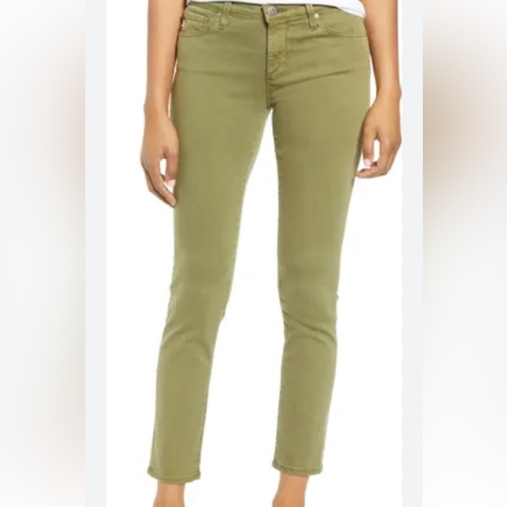 AG Adriano Goldschmied The Prima Ankle green Jeans 31R